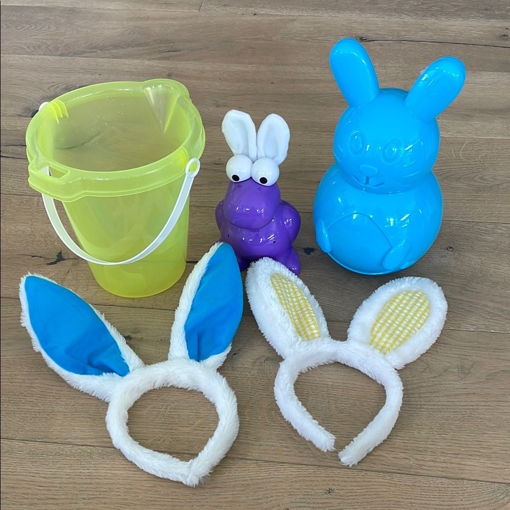 Easter Bundle | Bunny Headbands, Bunny "Eggs", Bucket